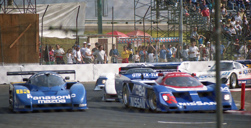 Derek Daly Nissan GTP race car