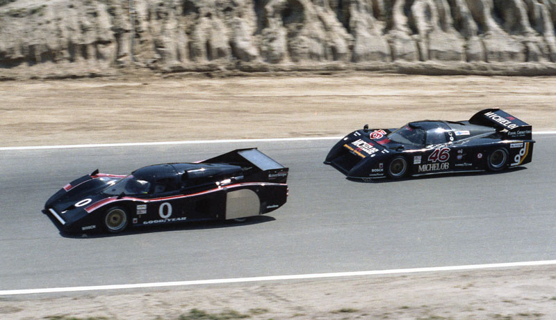 Danny Ongais Lola T600 Chevy Bobby Rahal March 82G race car