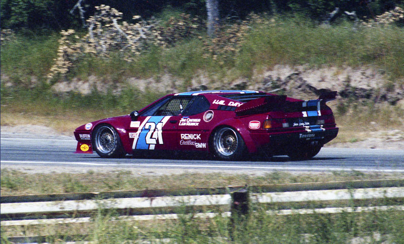 Joe Crevier BMW M1 race car