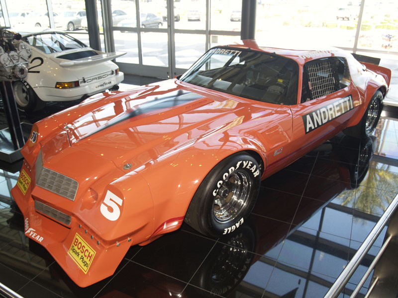 Mario Andretti 1979 IROC Chevy Camaro race car