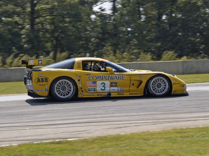 Ron Fellows Johnny O�Connell Max Papis Chevrolet Corvette C5-R race car