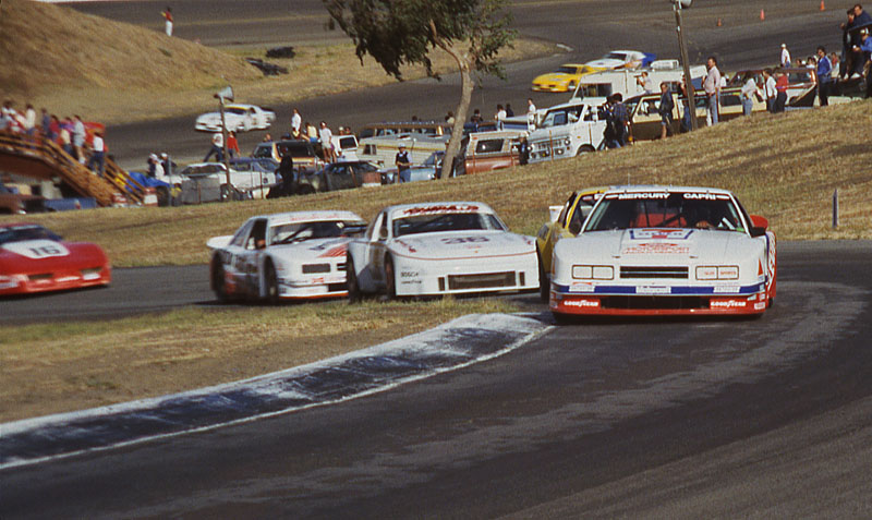 Tom Gloy Bob Lobenberg Paul Miller Greg Pickett George Follmer SCCA Trans-Am race