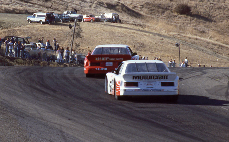 Tom Gloy Greg Pickett Mercury Capri Trans-Am race