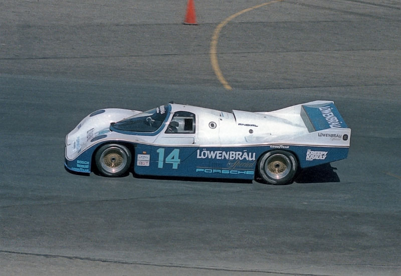 Sarel van der Merwe Al Holbert Porsche 962